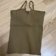 COLLAGE GALLARDAGALANTE ニットキャミ　カップ付きキャミのサムネイル