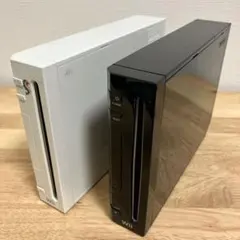 wii 本体　ブラックホワイト　動作品　2台セット