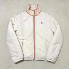 ラコステ ダウンジャケット リバーシブル ホワイト 42 L-XLサイズ