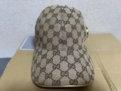 GUCCI GGキャンバス ベースボールキャップ