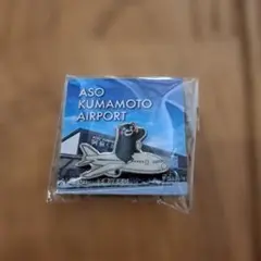 くまもん　ASO KUMAMOTO AIRPORT ピンバッジ
