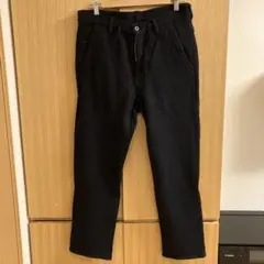 EDIFICE ウール　ネイビー　フリースパンツ ドローストリング付き　31