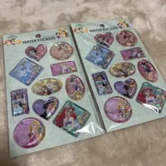 セリア　ウォーターシール　ディズニー　プリンセス