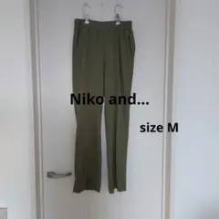 Niko and… リブ編み ニットパンツ M