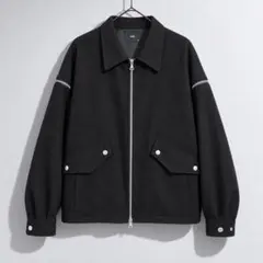 HARE ウーリーテックショルダーZIPブルゾン