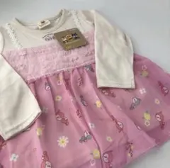 女の子　長袖　トップス　カットソー　チュニック　アンパンマン　ドキンちゃん　95