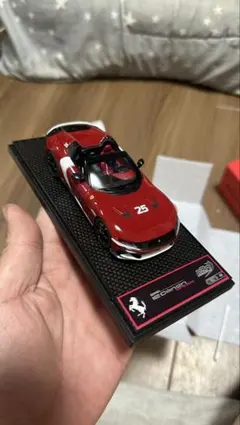 BBR 1/43 フェラーリ プロサングエ ロッソコルサ322 BBRC272B - メルカリ