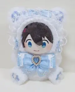 【132】ねこ　黒&白　ハーフ　おすわり　ぬい服　16cm 着ぐるみ　あんスタ Amazon.co.jp: a.951 ぬい服 12cm ちびぐるみ 着ぐるみ お座り