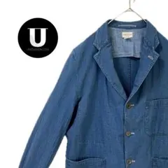 ＼ジャケット／ジャーナルスタンダード　アウター　テーラード　M 　青　古着