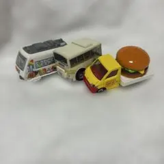 トミカ トミカバーガー バス アンパンマン列車 3台セット
