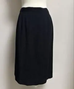 【おまとめ買い割引有】 黒 スリット入り タイトスカート