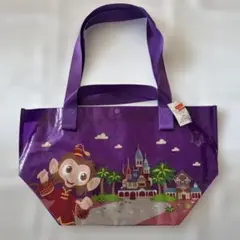 【タグ付き】香港ディズニーランド キャラクター バッグ 紫