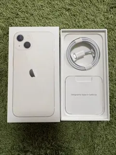 iPhone 13 箱のみ 付属品あり SIMピン ケーブル付き
