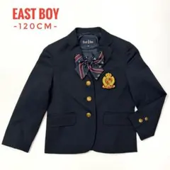 美品✨２点セット　EAST BOY　ジャケット　リボン　ネイビー　120cm