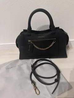 ✨美品✨ GIANNI CHIARINI オリガミs 2WAY ショルダー 黒 - メルカリ