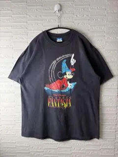 90s USA製ヴィンテージ　ディズニー　ファンタジア　Tシャツ　ミッキーマウス