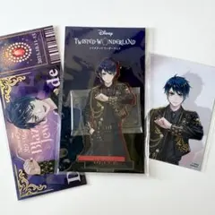 新品 ツイステ ブレイジングジュエル デュース アクスタ ポートレイト カード