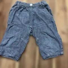 ハーフパンツ デニム調 110cm 送料無料
