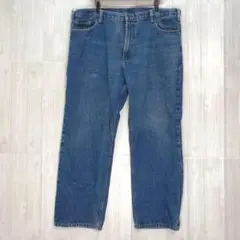 フルブルー　ストレートデニム　42×30