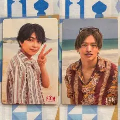 timelesz　FAM 初回限定盤A 封入特典 トレカ 佐藤・猪俣