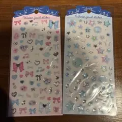 【ウィンタージュエルシール】 2シートセット