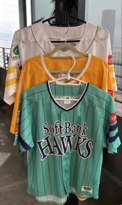 ソフトバンク　応援ユニフォーム　large small ラージ　スモール