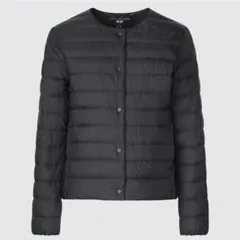 【美品】ユニクロウルトラライトダウンジャケット 2021AWブラックS