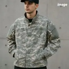 【美品 米軍実物】US ARMY ACU ジャケット UCPカモ XL相当