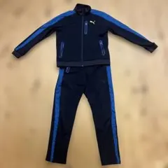 PUMA ジャージ ネイビー/ブルー Sサイズ
