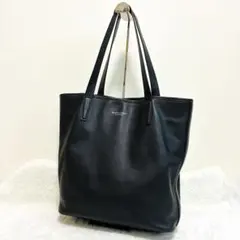 ブラックレーベル　クレストブリッジ　トートバッグ レザー A4 ブラックのサムネイル
