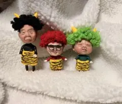 昭和通り ヒトガタリ屋】鬼トリオ/創作人形/OOAK/樹脂粘土 - メルカリ