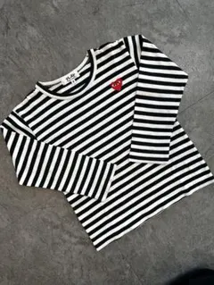 き*ー様 PLAY COMME des GARCONS 長袖カットソー ボーダー