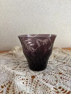 かすが藤のキリコ　紫色オンザロック