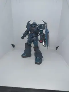 MG＆HG グフカスタム完成品 2体セット 台座とケース付 - メルカリ
