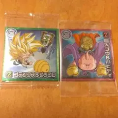 【2枚セット】ドラゴンボール超　ゴテンクス＆ピッコロ＋魔人ブウ＋バビディ