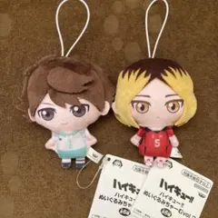 ハイキュー!! ぬいぐるみちゃーむ vol.1 及川徹　vol.2孤爪研磨