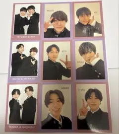 WINK UP 学生証　安達慶　千井野空翔　竹村実悟　尾崎龍星　関翔馬　渡邉心