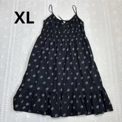 プラスサイズ♡H&M花柄キャミワンピース