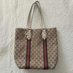 Gucci GGキャンバス トートバッグ　162899 中古美品
