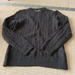 URBAN RESEARCH ダークブラウン ニットセーター L