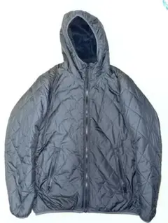 ブラック ダウンジャケット フード付き