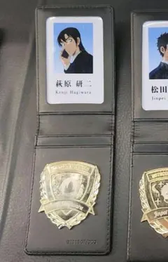 名探偵コナン　萩原研二　警察手帳ウォレット　韓国POPUP 韓国限定名探偵コナンハイウェイの堕天使 警察手帳ウォレット萩原研二