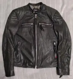 かい 【M】schott シングル パデッドライダースジャケット パテッド Schott｜PADDED SINGLE RIDERS/パデット シングルライダース