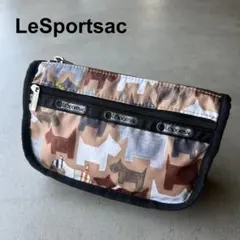 【LeSportsac】レスポートサック　ポーチ　犬