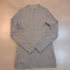 無印良品　オートミール　ハイネック セーター XL
