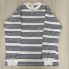 ユニクロ ウォッシュボーダーT