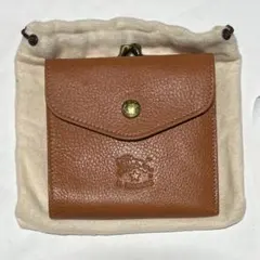 IL BISONTE がま口財布 ヌメ
