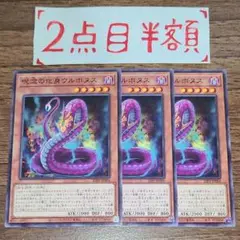 呪念の化身ウルボヌス 3枚