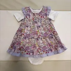 SENSE OF WONDER 花柄ロンパース 70-80cm