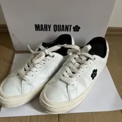 2026年最新】MARY QUANT カラー：ホワイト系 レディース スニーカーの